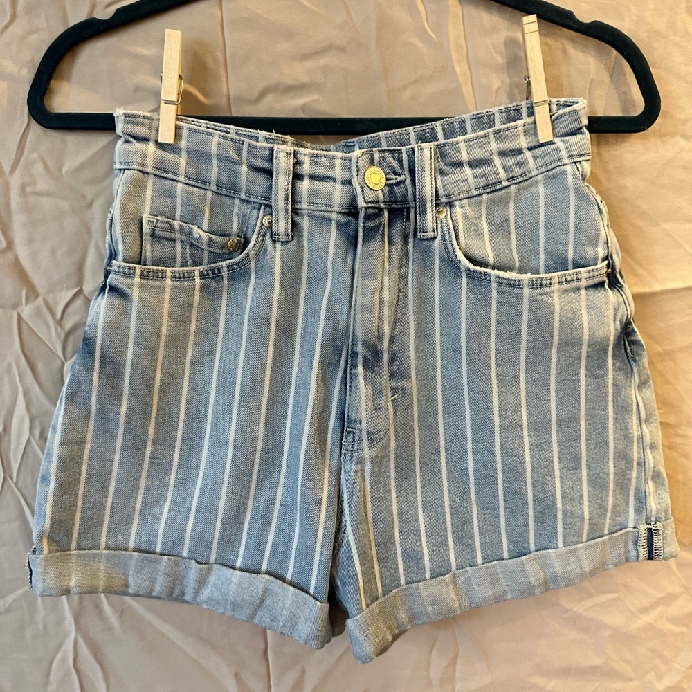 Gently used vintage denim shorts